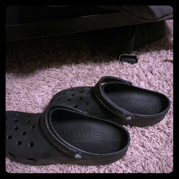 New all black CROCS - Picture 1 of 2